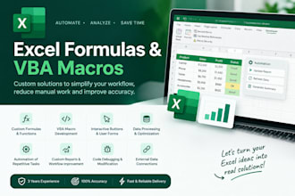 automate excel spreadsheets using vba macros and formulas