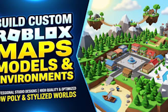 build your custom roblox map, map stimulation, tycoon worlds, game environments
