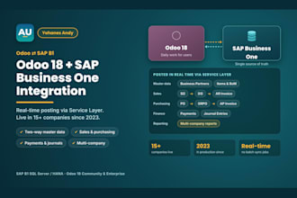 integrate odoo 18 with sap business one via service layer