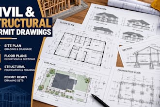 design structural and civil permit drawings for colorado