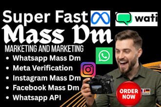 send whatsapp bulk messages, instagram mass dms, whatsapp marketing