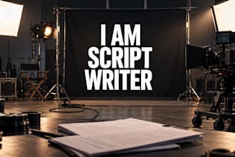write movie script screenplay tv series and pilot feature film script editing