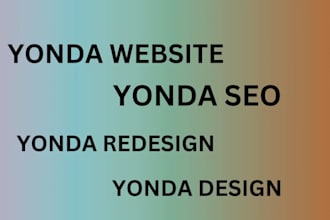 redesign yonda seo tutor landing page
