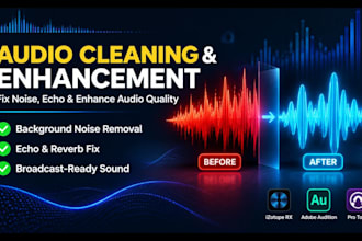 clean and enhance your audio