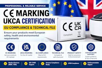 do ce marking, ukca, eu compliance, and technical file documentation
