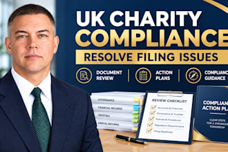 help resolve UK charity commission compliance issues