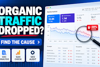 diagnose organic traffic and ranking drops