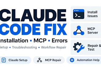 fix claude code installation errors and mcp server issues