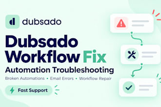 fix dubsado workflows, automation errors and crm issues