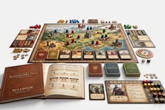design board game mechanics card game rules tabletop game balancing and rulebook