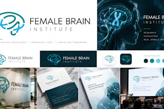 design a professional health research and science logo
