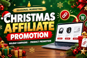 promote your christmas affiliate products and holiday campaigns