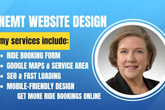 design a nemt website for your medical transportation business
