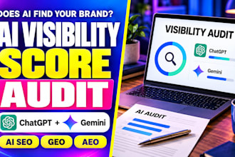 do ai visibility score audit for chatgpt and gemini with ai SEO GEO aeo