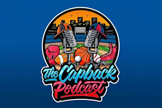 make a podcast cover art logo design in 24 hours