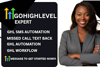 do gohighlevel missed call text back automation, ghl workflow, ghl automation