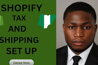 set up shopify taxes, shipping rates, and delivery zones