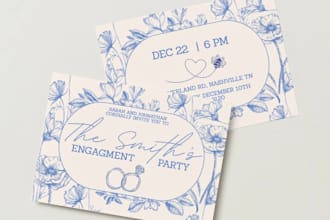 make a custom invitation for your event