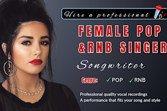 be yur female singer female pop singer rnb singer female vocalist and songwriter