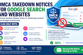 remove pirated, leaked, stolen and defaming content from google under dmca