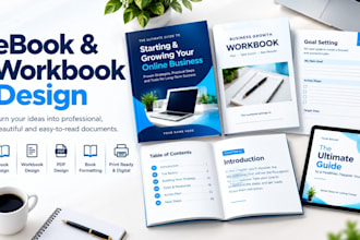 design and format your ebook, workbook, or PDF