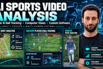 build ai sports video analysis software for player and ball tracking