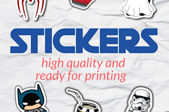 create custom sticker sheets ready for printing