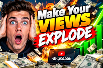 design your eye catchy youtube thumbnail