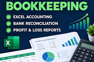 do excel bookkeeping and bank reconciliation