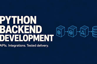 develop custom python apis and integrate business software