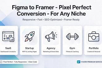 design a modern framer landing page for gym fitness coaching brand