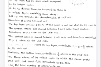 write or rewrite documents in neat handwriting