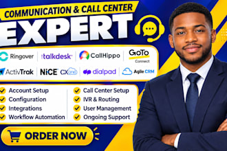 ringover talkdesk callhippo goto connect activtrak nice cxone dialpad agile CRM