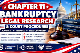 research chapter 11 bankruptcy laws and court procedures