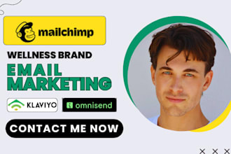 setup mailchimp wellness email automation mailchimp self care email campaign