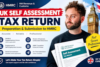 prepare and submit your UK self assessment tax return to hmrc