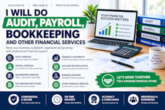 do audit, payroll, bookkeeping and other financial services