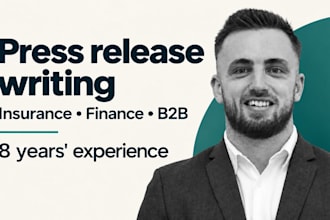 write a press release for your business or product launch