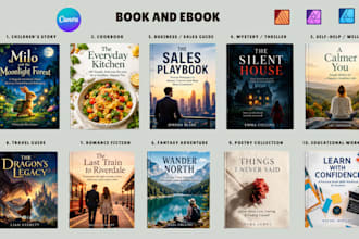 format and design your book or ebook in canva