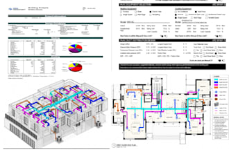 design hvac layout, mep, plumbing and revit model for permit