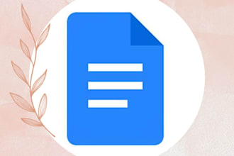 format and edit your word or google docs document