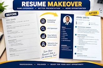 create resume, CV for IT, healthcare, nursing, tech sales, project management