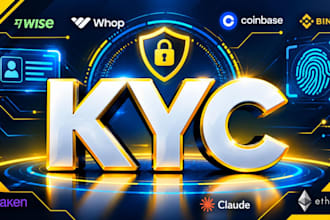 do kyc any acount in a professional way