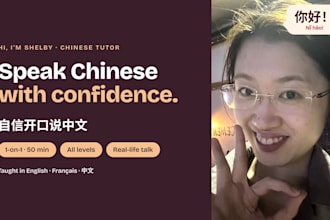 teach you practical mandarin chinese with fun personalized lessons
