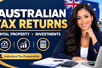 prepare australian individual tax returns for rental and investment income