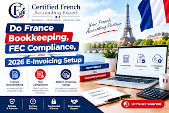 do france bookkeeping, fec compliance, and 2026 e invoicing setup