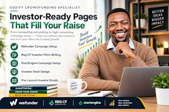 setup wefunder startengine reg cf equity crowdfunding campaign