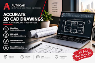 convert sketches and pdfs to autocad