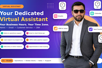 be your dedicated virtual assistant for daily business tasks