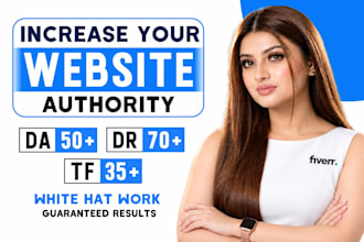 increase ahrefs DR domain rating and moz domain authority da DR, tf